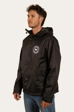 Signature Bull Mens Spray Jacket - Black