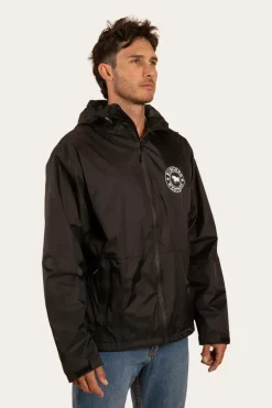 Signature Bull Mens Spray Jacket - Black