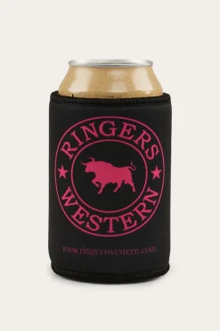 Signature Bull Stubby Cooler - Black/Melon