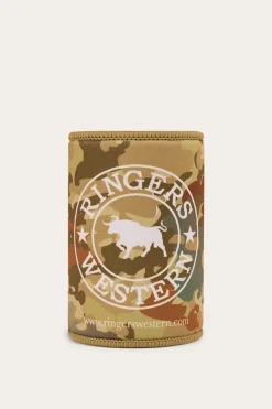 Signature Bull Stubby Cooler - Camo