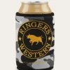 Signature Bull Stubby Cooler - Grey Camo