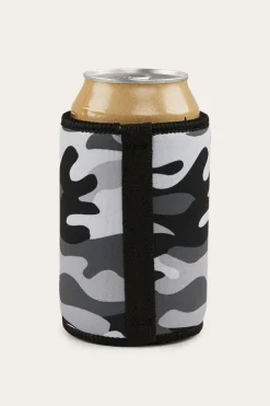 Signature Bull Stubby Cooler - Grey Camo
