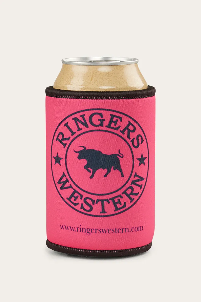 Signature Bull Stubby Cooler - Pink