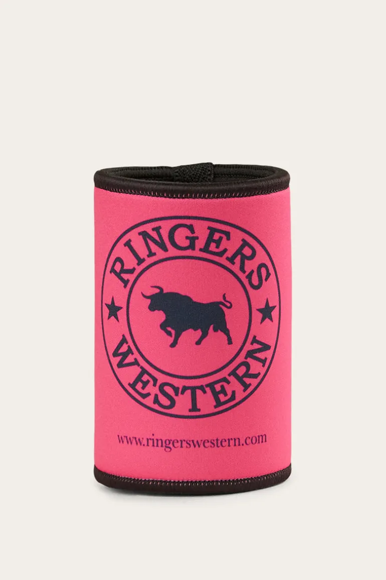 Signature Bull Stubby Cooler - Pink