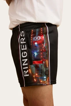 Signature Bull Truck Footy Short - Multi
