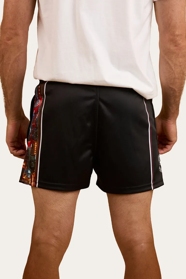 Signature Bull Truck Footy Short - Multi