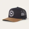 Signature Bull Trucker - Dark Navy/Clay