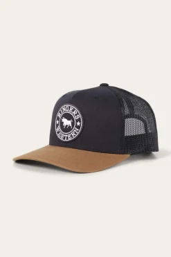 Signature Bull Trucker - Dark Navy/Clay