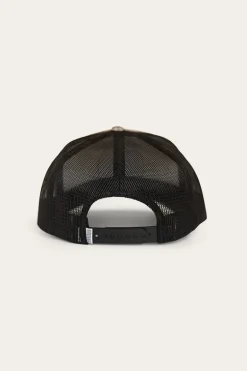 Signature Bull Trucker Cap - Leaf Camo/Orange