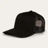 Signature Bull Trucker Cap - Black/Black