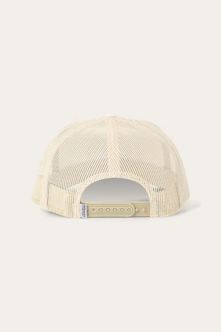 Signature Bull Trucker Cap - Beige/Clay