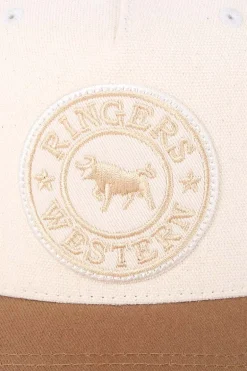 Signature Bull Trucker Cap - Beige/Clay