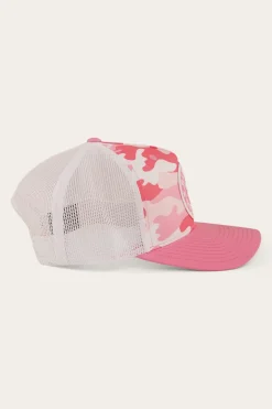 Signature Bull Trucker Cap - Pink Camo