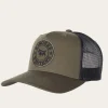 Signature Bull Trucker Cap - Army/Black
