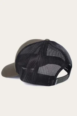 Signature Bull Trucker Cap - Army/Black