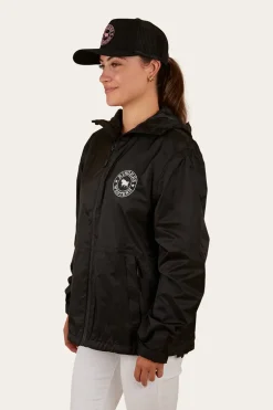Signature Bull Womens Spray Jacket - Black
