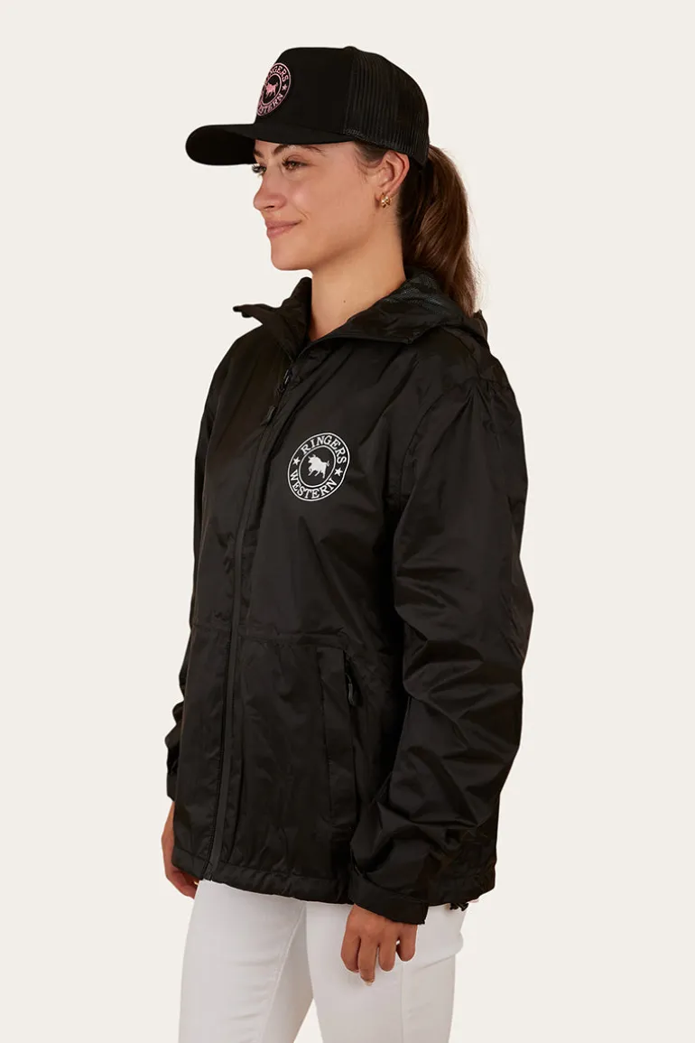 Signature Bull Womens Spray Jacket - Black