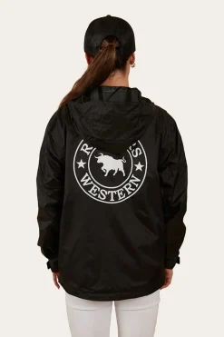Signature Bull Womens Spray Jacket - Black