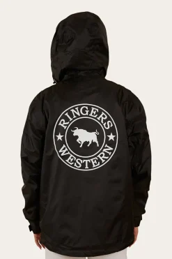 Signature Bull Womens Spray Jacket - Black