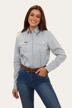 Silverlake Womens Western Shirt - Chambray