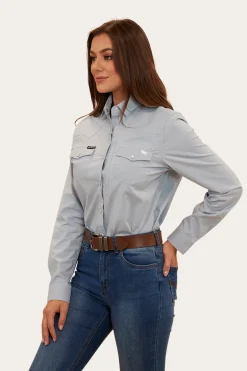 Silverlake Womens Western Shirt - Chambray