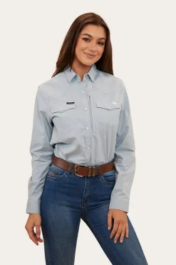 Silverlake Womens Western Shirt - Chambray