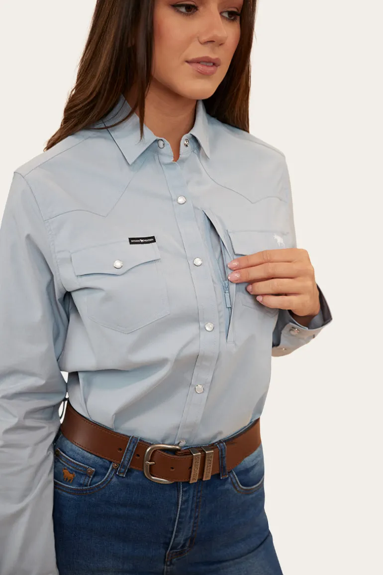 Silverlake Womens Western Shirt - Chambray