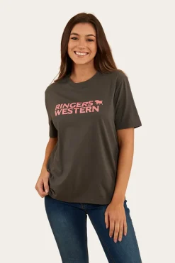 Somerset Womens Loose Fit T-Shirt - Vintage Black