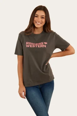 Somerset Womens Loose Fit T-Shirt - Vintage Black