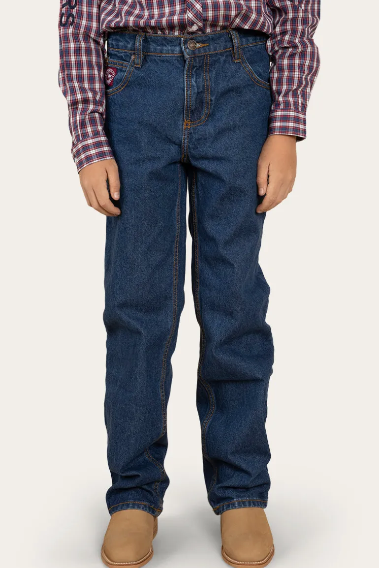 Southwest Kids Relaxed Fit Jean - Mid Wash Blue