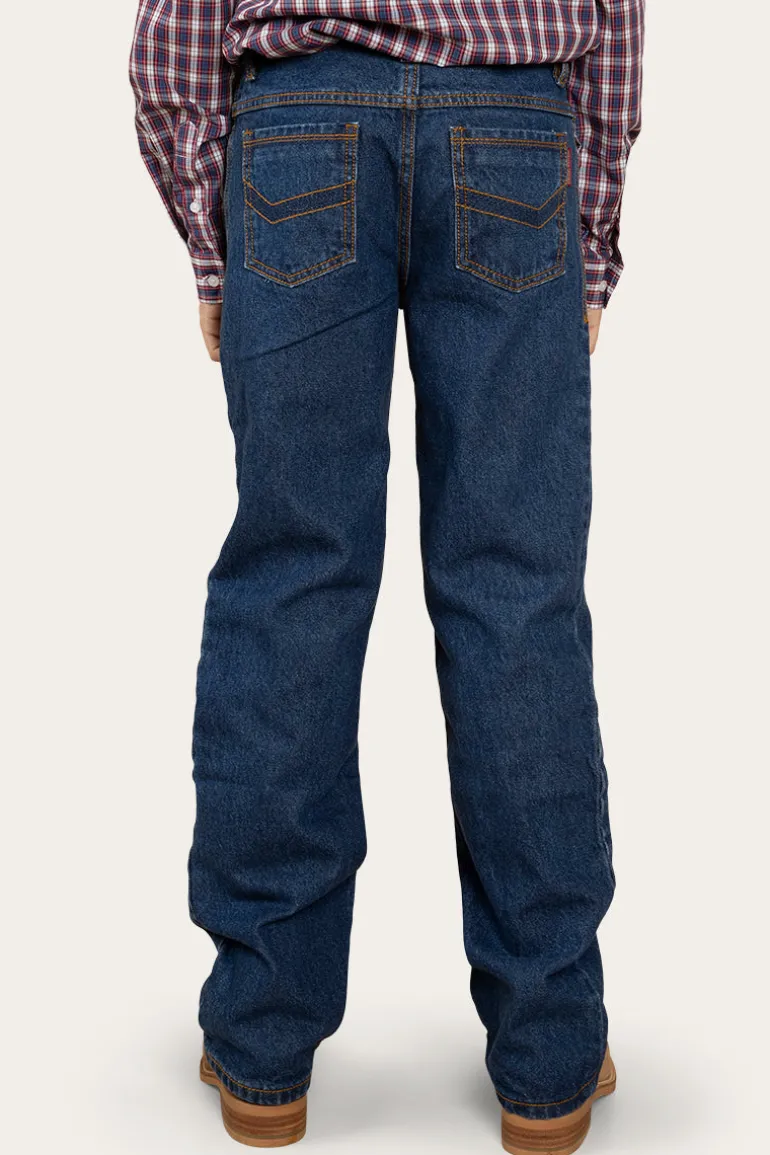 Southwest Kids Relaxed Fit Jean - Mid Wash Blue