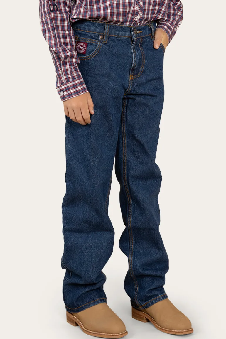 Southwest Kids Relaxed Fit Jean - Mid Wash Blue
