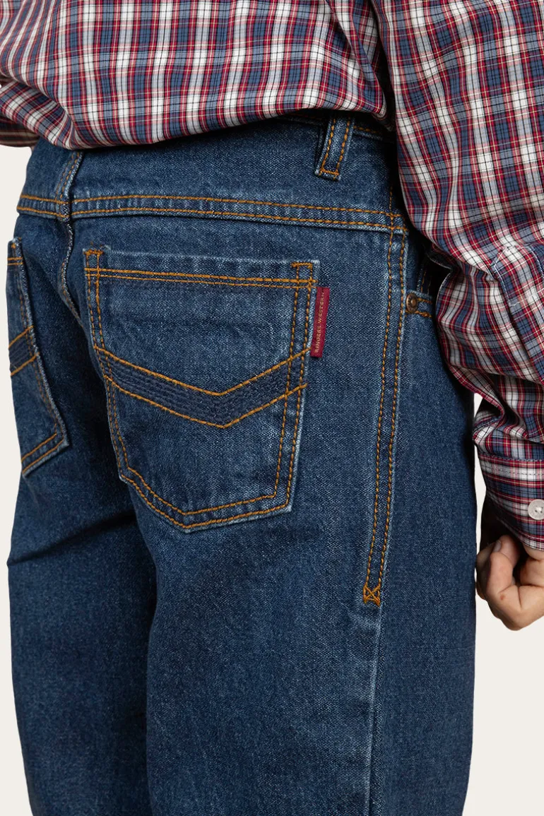 Southwest Kids Relaxed Fit Jean - Mid Wash Blue