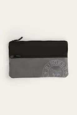 Spencer Pencil Case - Black/Charcoal