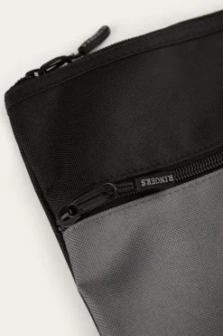 Spencer Pencil Case - Black/Charcoal