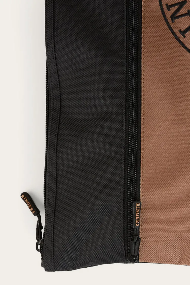 Spencer Pencil Case - Brown / Black