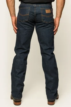Sturt Mens Relaxed Leg Jeans - Dark Blue