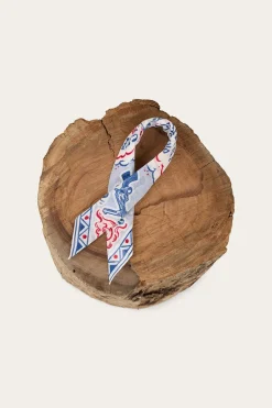 Summer Days Bandana Scarf - White