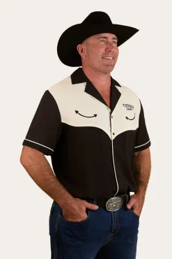Take No Bull Mens Pub Shirt - Charcoal