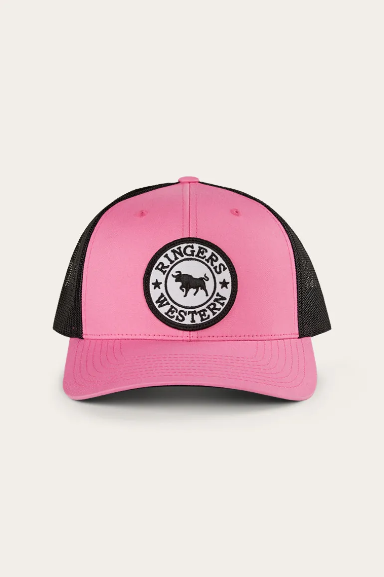 Tara Ponytail Trucker Cap - Melon