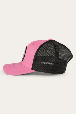 Tara Ponytail Trucker Cap - Melon