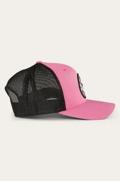 Tara Ponytail Trucker Cap - Melon