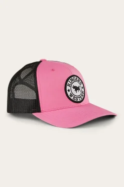 Tara Ponytail Trucker Cap - Melon