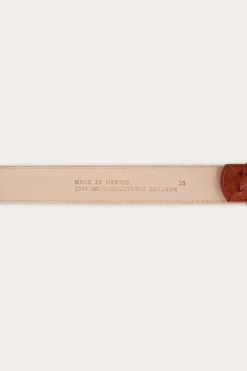 Telford Belt - Chestnut Ostrich