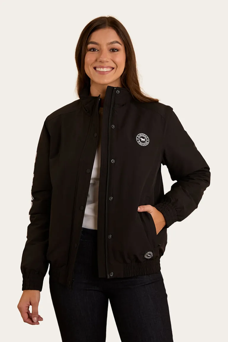 Tesbury Womens Jacket - Black / White