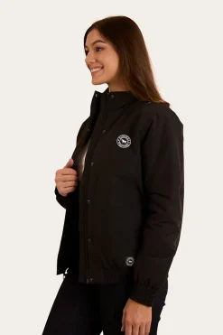 Tesbury Womens Jacket - Black / White