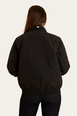 Tesbury Womens Jacket - Black / White