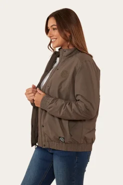 Tesbury Womens Jacket - Brown/Military