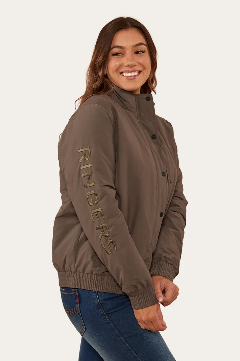 Tesbury Womens Jacket - Brown/Military