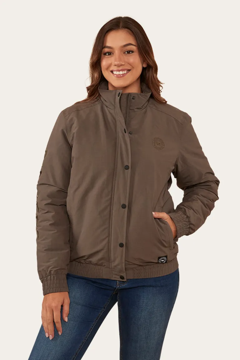 Tesbury Womens Jacket - Brown/Military